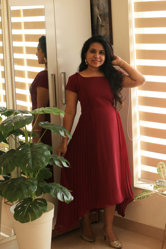 Maroon Kurti